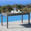 Renaissance Rectangular Table Bench-Arm ChairOutdoor Hand-scraped Hardwood Hardwood Dining Set