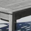 Renaissance Rectangular Table Bench-Arm ChairOutdoor Hand-scraped Hardwood Hardwood Dining Set